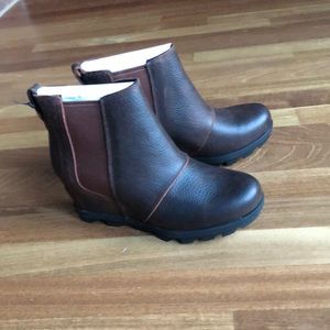NWT Sorel Brown Joan of Arctic Wedge II Chelsea